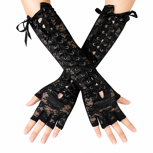 Black Widow Lace Sleeve